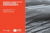 DIGITAL RAILWAY THINK TANK ROUNDTABLE DISCUSSION … · DIGITAL RAILWAY THINK TANK ROUNDTABLE DISCUSSION 2 ... issues is long overdue and ours is the only national railway system