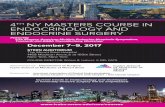 NY MASTERS COURSE IN ENDOCRINOLOGY AND ...jaes.umin.jp/pdf/NY_Masters_EndoSurgery.pdfCOURSE DESCRIPTION You are cordially invited to attend the 4th New York Masters Course in Endocrinology