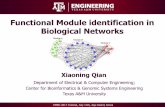 Functional Module identification in Biological Networksxqian/Tutorial_slides.pdf · Functional Module identification in Biological Networks ... EMBC 2017 Tutorial, July 11th, Jeju