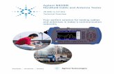 Agilent N9330B Handheld Cable and Antenna Tester · Agilent N9330B Handheld Cable and Antenna Tester. ... cross-referencing. ... The USB connection makes it fast and easy to transfer