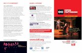 CAPTIONING TDF SPONSORSHIP ACROSS THE … SPONSORSHIP OFF BROADWAY ... For more information on open captioning for theatre, please contact: ... Broadway production of 42nd Street ,