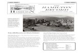 The Hamilton Record - Montana Historical Societymhs.mt.gov/Portals/11/shpo/docs/Hamilton.pdf · The Hamilton Record ... 1930’s. Burns had a store here that carried everything from