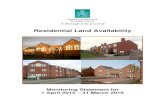 Residential Land Availability - Hinckley and Bosworth ... · Residential Land Availability Statement ... (PPG), the Planning Advisory Service (PAS), and ... 2010/11 450 227 -223 2011/12