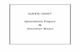 GATE-2007 Question Paper Answer Keysthegateacademy.com/files/wppdf/IN_GATE-2007.compr… ·  · 2018-02-12BJT and FET, AC & DC Biasing-BJT and FET 19 Digital Circuits 1M:2 ... combination