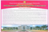 Department of Commerce, Osmania University … Telangana, India 3rd International Conference INSURANCE : PRACTICES AND 29th - 2017 CALL FOR PAPER 7) 8) 9) 10) 11) 12) 13) 14) 15) 16)
