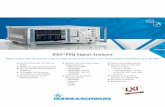 ¸FSQ Signal Analyzer - trs-rentelco.com stations (BTS). ... surements on 2G, ... traced with the basic analyzer function with-out additional measuring equipment.