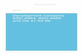 Development Consents SSD-6464, SSD-6465 and … Operations Plan - Mount Thorley Warkworth 15 January 2016 Appendix A Development Consents SSD-6464, SSD-6465 and DA 41-03-99