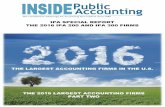 THE LARGEST ACCOUNTING FIRMS IN THE U.S.insidepublicaccounting.com/.../INSIDE-Public-Accounting_August-2016... · NSIDE Public Acco E Public Accountin unting / g epublicaccounting.com