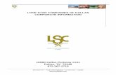 LONE STAR COMPANIES OF DALLAS CORPORATE ...lscdallas.com/LSC-CorpInfo12-30-08.pdfDevelopment • Project Management • Construction • Capital LONE STAR COMPANIES OF DALLAS CORPORATE