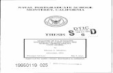 19950119 025 - Defense Technical Information Center · REPORT DOCUMENTATION PAGE I Form Appoved OMB No. 0704-0188 ... approach was the identification of relatively few items that