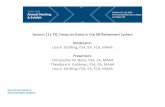 111 PD, Stress DB System EA, - SOA · Session 111 PD, Financial Stress in the DB Retirement System ... PBGC 2013 Projections Report ... Forms 5500 Schedule SB as of Jan 5., ...