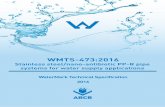 WMTS-473:2016 Pipe systems - Australian Building Codes ... · Stainless steel/nano-antibiotic PP-R pipe systems for water supply ... WMTS-473:2016 Page 2 Australian ... and a polished