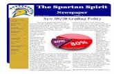 The Spartan Spirit - Maine-Endwell Middle School · Read the full story on pages 2-3 ... tastic show by the Spartan Theatre Company! This ... This interview was between our Spartan