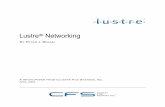 Lustre Networking - Massachusetts Institute of Technology · Lustre networking is implemented with layered APIs an d software modules. ... a nd with the recently released dual-cor