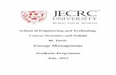 Energy Management - JECRC Universityjecrcuniversity.edu.in/assets/pdf/Syllabi M. Tech Energy... ·  · 2016-12-30Demand Side Management (DSM): ... Energy Management Principles, Pergamon