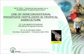 USE OF NONCONVENTIONAL PHOSPHATE …brasil.ipni.net/ipniweb/region/brasil.nsf/0...WFC 2015 – Technical Innovation for a Sustainable Tropical Agriculture USE OF NONCONVENTIONAL PHOSPHATE