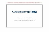 COMPANY BY-LAWS GESTAMP AUTOMOCIÓN, S.A. · All shares belong to a single class and series and provide their owners with the same rights and duties. ... through a notary public,