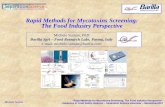 Rapid Methods for Mycotoxins Screening: The Food …ll1.workcast.net/10311/0279275158671341/Documents/...“Rapid Methods for Mycotoxins Screening: The Food Industry Perspective”