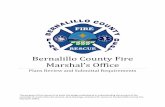 Bernalillo County Fire Marshal’s Office · Certificate of Fitness Requirements ... explosion or dangerous conditions in new and existing ... and plans for review to the Bernalillo
