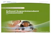 School Superintendent Assessment Study Companion · The School Superintendent Assessment measures whether ... three constructed-response questions based on a case study that includes