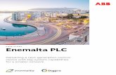 CASE STUDY Enemalta PLC - ABB Group€¢ Implement an enterprise-wide network lifecycle management approach to its control systems, tearing down data and functional silos between network