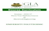Course Curriculum - GLA Universitygla.ac.in/public/uploads/filemanager/media/Diploma_EE_Syllabus_NEW… · Course Curriculum (Session 2015-18) [Diploma in Engineering] 2 GLA UNIVERSITY