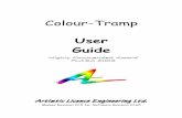 Colour-Tramp - Artistic Licenceartisticlicence.com/WebSiteMaster/User Guides/colour-tramp user... · Colour-Tramp is a sophisticated PC based lighting console that is optimised for