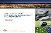 STATE ELECTRIC EFFICIENCY REGULATORY FRAMEWORKS · STATE ELECTRIC EFFICIENCY REGULATORY FRAMEWORKS ... Since the last issue of IEE’s State Electric Efficiency Regulatory Frameworks