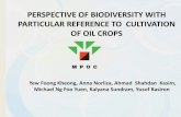 PERSPECTIVE OF BIODIVERSITY WITH PARTICULAR REFERENCE …€¦ · PERSPECTIVE OF BIODIVERSITY WITH PARTICULAR REFERENCE TO CULTIVATION ... General main causes of BD extinction ...