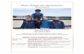 Main Ridge PC Newsletter August - Pony Club Vic · Hercules 0423 345 006 Ivanovic 0423 660 745 King ... continued labours of Dean the President who has battled rain, ... Alice Lawn