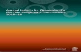 2015-16 Annual Bulletin for Queensland's Discrete ... bulletin for Queensland’s discrete Indigenous communities 2015–16 Department of Aboriginal and Torres Strait Islander Partnerships