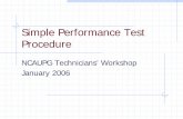 Simple Performance Test Procedure - College of …ncaupg/Activities/2006... · Shear Stress Resulting Shear Strain time lag = ... rutting on 20 Texas SPS sections ... 1:1.5 D/H Ratio