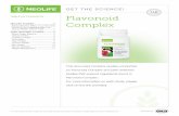 Flavonoid Complex - NEOLIFE Complex. GET THE SCIENCE! TABLE OF CONTENTS. NEOLIFE STUDIES.....2 PEER REVIEWED STUDIES.....2. Antiproliferative Effect of a Flavonoid