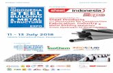 INASTEELBUILD REVISI STEELINDONESIA 290318 3 · Metal Structure Expo 2018 co-located with 2nd Steel Indonesia Expo the premier biennial trade fair for Steel ... - Partition frame