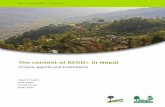 The context of REDD+ in Nepal - Center for International ... PAPER 81 The context of REDD+ in Nepal Drivers, agents and institutions Naya S. Paudel ForestAction Nepal Dil B. Khatri