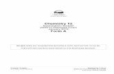 Chemistry 12 - School District 67 Okanagan Skahasd67.bc.ca/teachers/barcuri/chem12/Chemistry Provincial Exams/Jan... · Chemistry 12 – 1001 Form A Page 1 PART A: MULTIPLE CHOICE