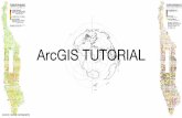 ArcGIS TUTORIAL - Barnard College · ArcGIS TUTORIAL. OBJECTIVES 1. understand the main uses of GIS technologies, types of data involved, and ways the three dimensional world is projected