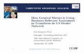 How General Motors is Using Business Relevant … · How General Motors is Using Business Relevant Assessment ... RJP) 5. Administer GLI’s. ... PPT_Brossoit.ppt