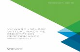 VMware vSphere 6.5 Virtual Machine Encryption Performance · vmware vsphere virtual machine encryption performance vmware vsphere 6.5. performance study – march 2017