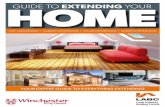 GUIDE TO EXTENDING YOUR HOME - Homeandbuild · Winchester City Council guide to extending your home 5 • Structural alterations e.g. removing load bearing walls ... • Key Cutting
