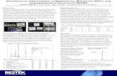 Simultaneous Determination of Mephedrone, … Determination of Mephedrone, Methylone, MDPV, and Amphetamines in Urine by LC/MS/MS Amanda Rigdon1*, Mike Coyer2, Jack Cochran1, Ty …