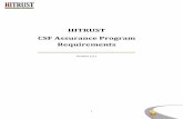 HITRUST CSF Assurance Program Requirements D – Rating Scale ... PCI and COBIT). ... The scope will depend on the resources, security maturity, ...