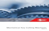 Mechanical Key Cutting Machines - Steenhauer · Silca S.p.A. KEY SYSTEMS SEGMENT Since the beginning, Silca has conceived the business of key duplication as a comprehensive system,