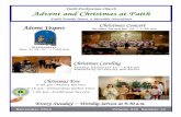 Faith Presbyterian Church Advent and Christmas at Faith · 12/12/2014 · Wednesdays Dec. 3, 10, 17 — 7:00 pm Faith Family News, a Monthly Newsletter Advent and Christmas at Faith