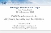 ICAO Developments in Air Cargo Security and Facilitation · Air Cargo Security and Facilitation Steven R. Berti ... paper format → Consignment Security Declaration ... on the Account