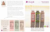 MEAL PLAN & RECIPES - Suja Juice PLAN & RECIPES by Annie Lawless, ... Processing (HPP), instead of ... Broth Coconut oil or olive oil non-stick spray