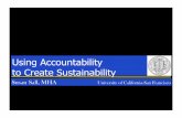 Using Accountability to Create Sustainability ·  · 2015-07-24Using Accountability to Create Sustainability. Welcome Tired of Being ... • Finance manager vacant 12 months ...