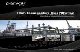 High Temperature Gas Filtration - Welcome to Porvair | Class Filtration Solutions High Temperature Gas Filtration Metal Media Filtration Solutions for the Hot Gas and Gasification