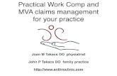 Practical Work Comp and MVA claims management for … · MVA claims management for your practice ... Compensation Claims ... Motor Vehicle Accident Injury Treatment