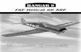 F6F Hellcat 60 ARF - absolu-modelisme.com · 3 Contents of Kit Radio and Power Systems Requirements Additional Required Equipment (not included) •.537.Standard.Servo.(JRPS537).(5).or.equivalent